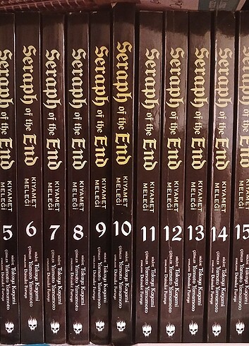 Seraph of the end manga 1-19 cilt