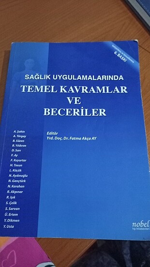 Sağlık Uygulamalarında Temel Kavramlar ve Beceriler