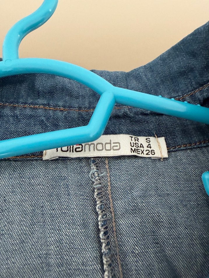 Düğmeli Elbise - Görsel 3