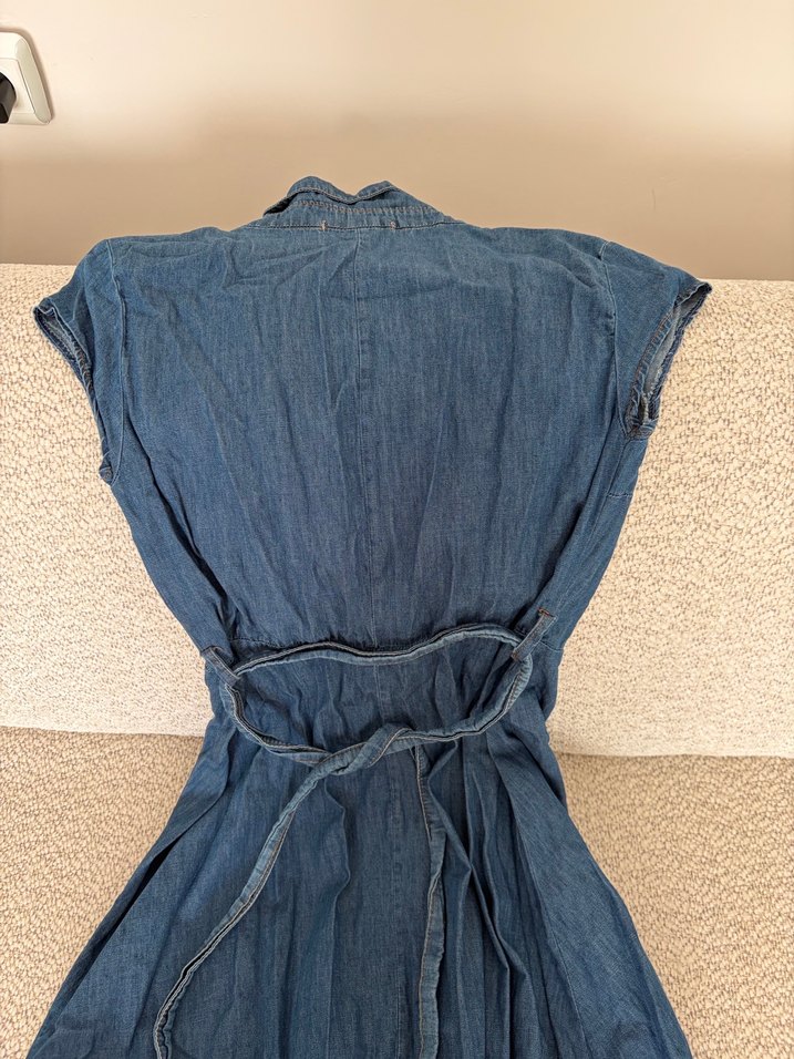 Düğmeli Elbise - Görsel 2