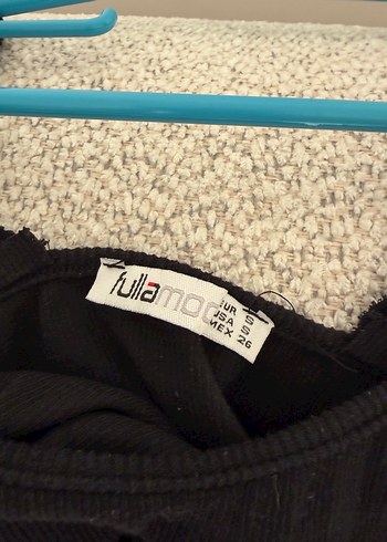 Siyah Midi V Yaka Fırfırlı Kadın Elbise - Görsel 4