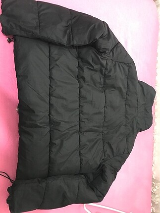 s Beden siyah Renk Şişme mont