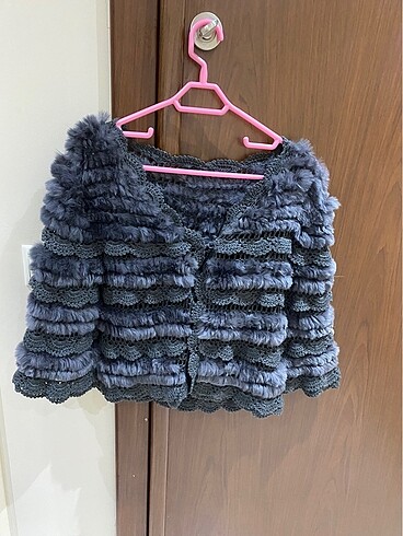 Batik kürklü hırka