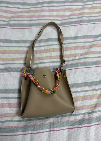 Zara Bej Mini Omuz Cantasi