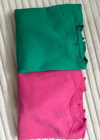 Pembe  Sweatshirt - Görsel 2