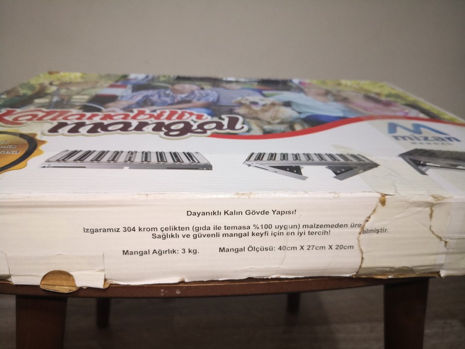 Mizan katlanır mangal - Görsel 5