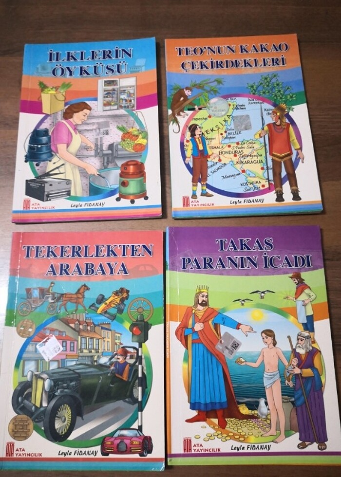 İlkler öykü dizisi - kitap seti - Görsel 3