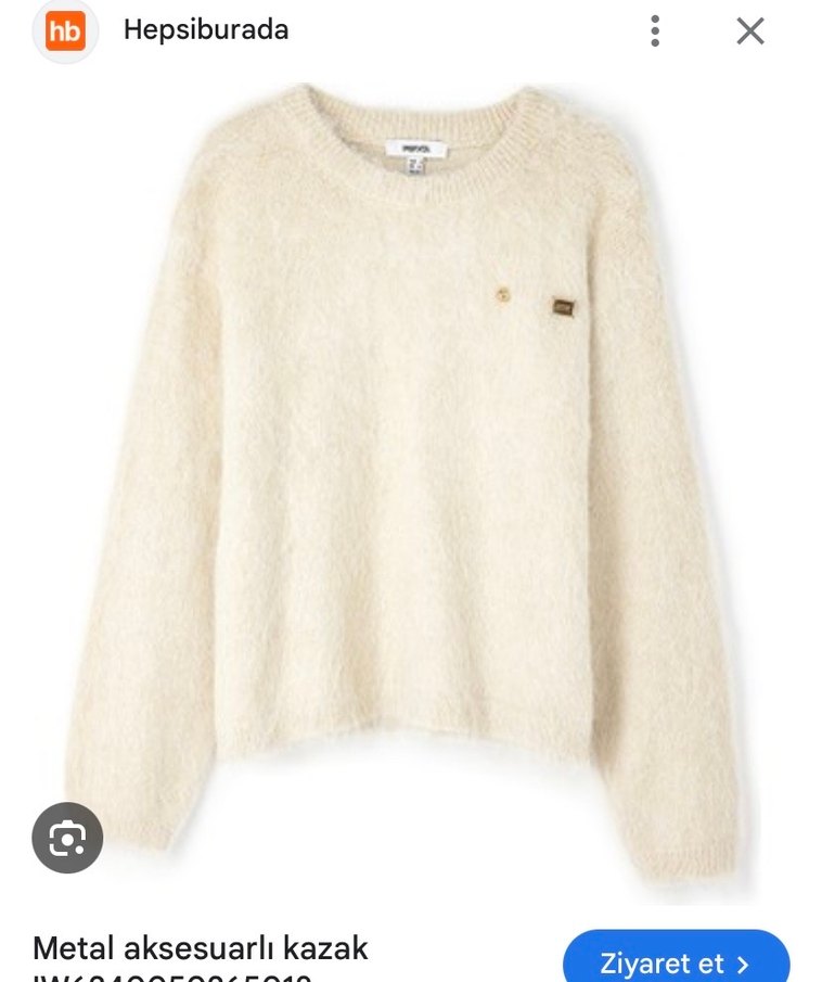 Ipekyol Bej Kürk Detaylı Kadın Kazak - Görsel 4