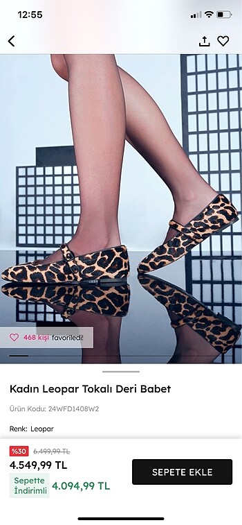 Derimod leopar ayakkabı