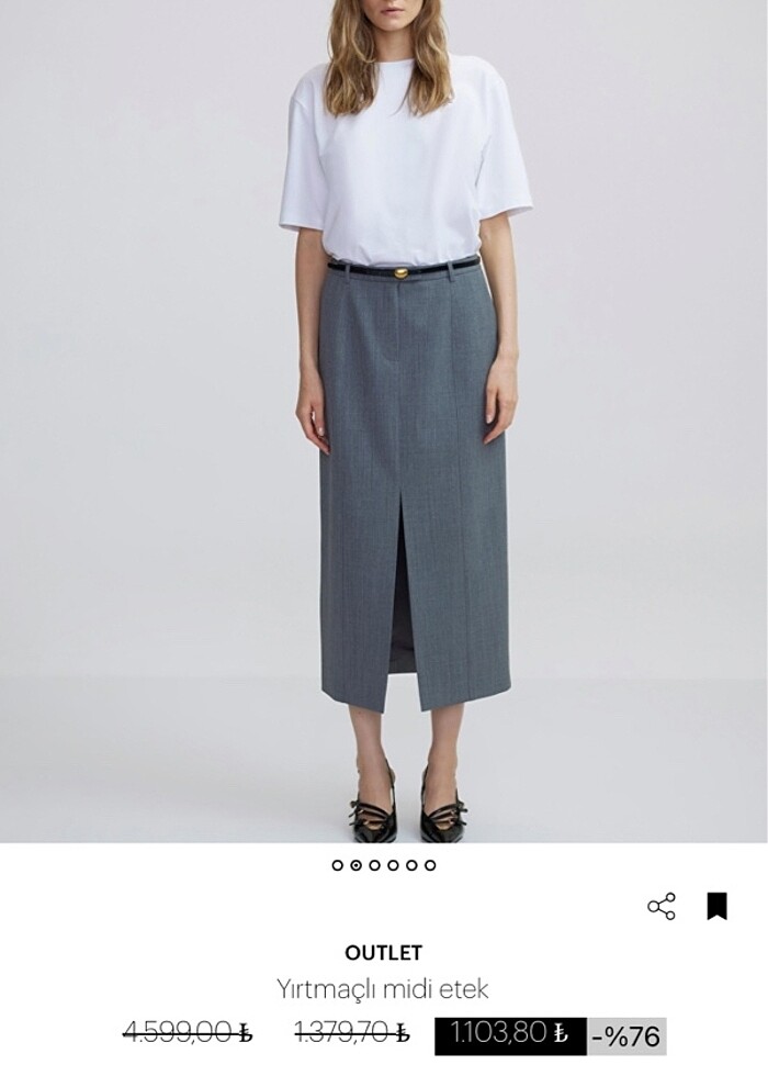 İpekyol etek - Görsel 2