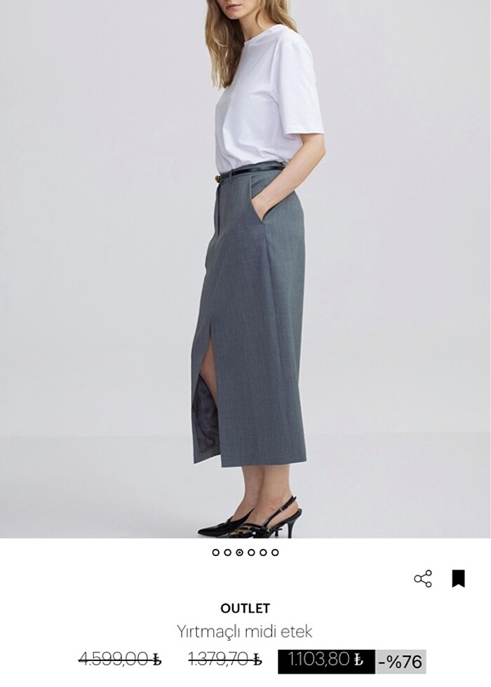 İpekyol etek - Görsel 3