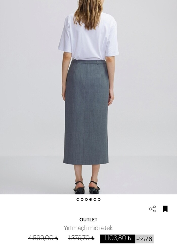 İpekyol etek - Görsel 4