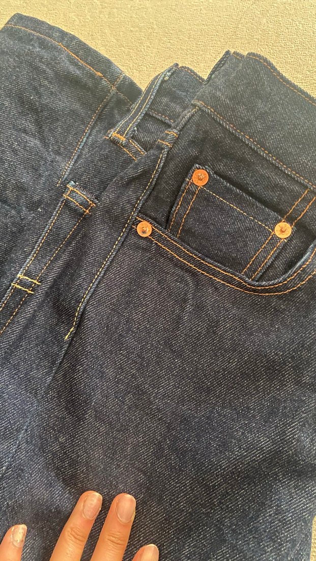 Levis Lacivert Düğmeli Regular Fit Kadın Kot Pantolon — görsel 11/15