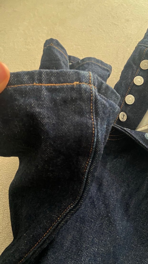 Levis Lacivert Düğmeli Regular Fit Kadın Kot Pantolon — görsel 14/15