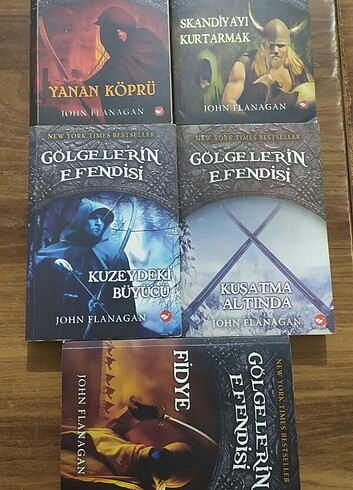 Gölgelerin Efendisi 5 kitap