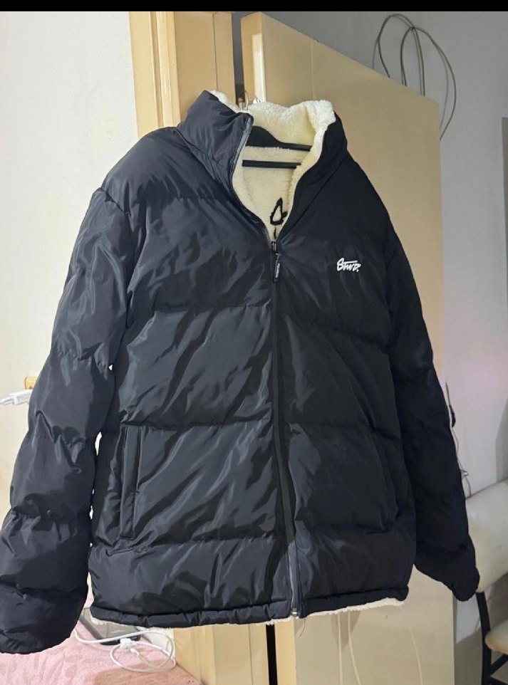 Çift tarafli erkek mont - Görsel 5