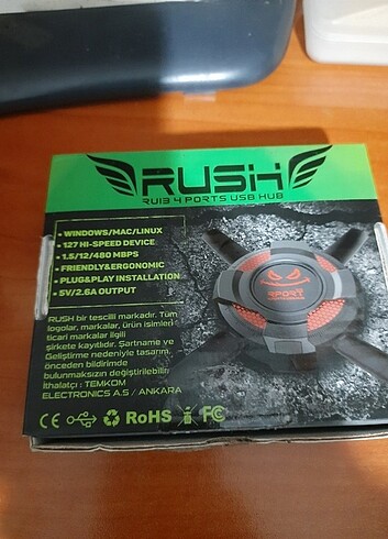 Diğer Rush usb çoğaltici