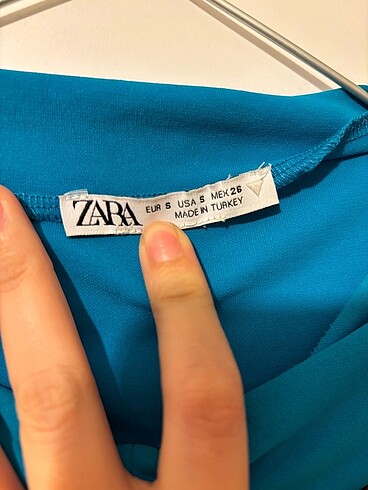 Zara Zara drapeli elbise