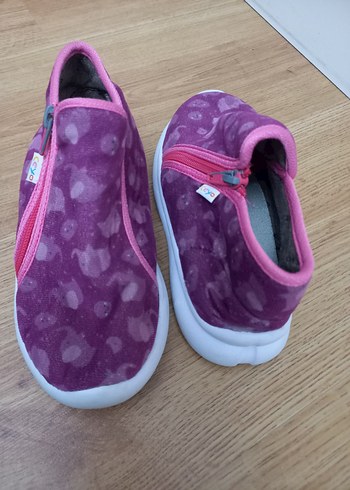 Ceyo Kızlar için Fermuarlı ev ayakkabısı - Görsel 2