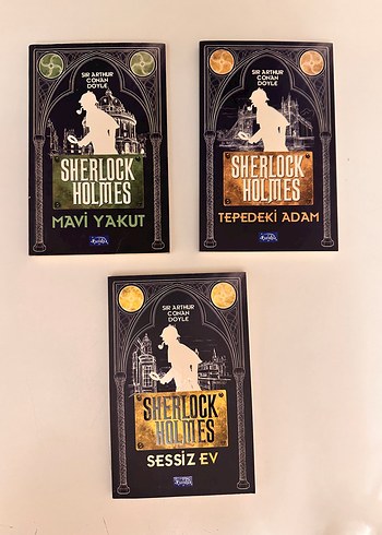 Sherlock Holmes Kitap Seti - 3 Kitap