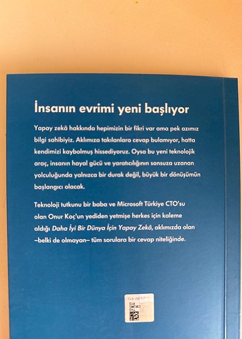 Beden Daha İyi Bir Dünya İçin Yapay Zekâ - Onur Koç