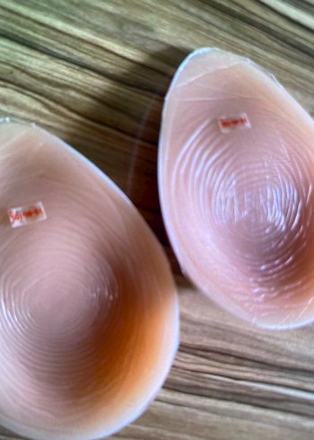 Bej Emzirme Göğüs Pedi slikon ürün - Görsel 3