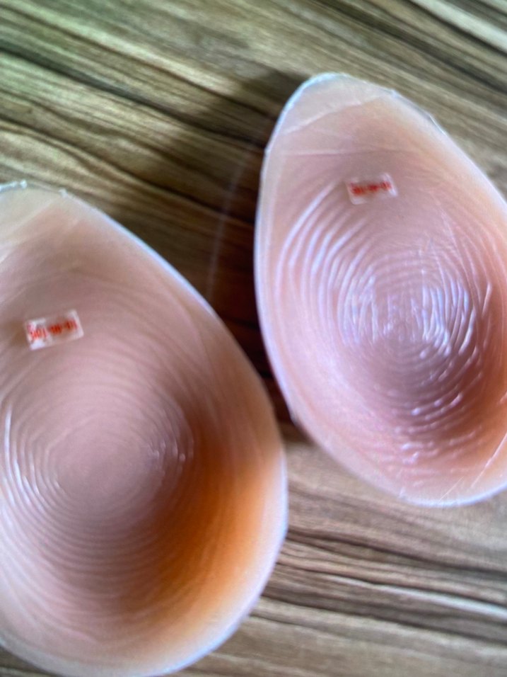 Bej Emzirme Göğüs Pedi slikon ürün - Görsel 3