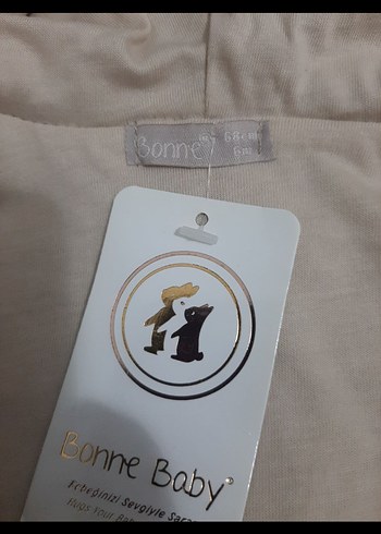 Bej Peluş Erkek  kız Bebek  için Tulum - Görsel 3