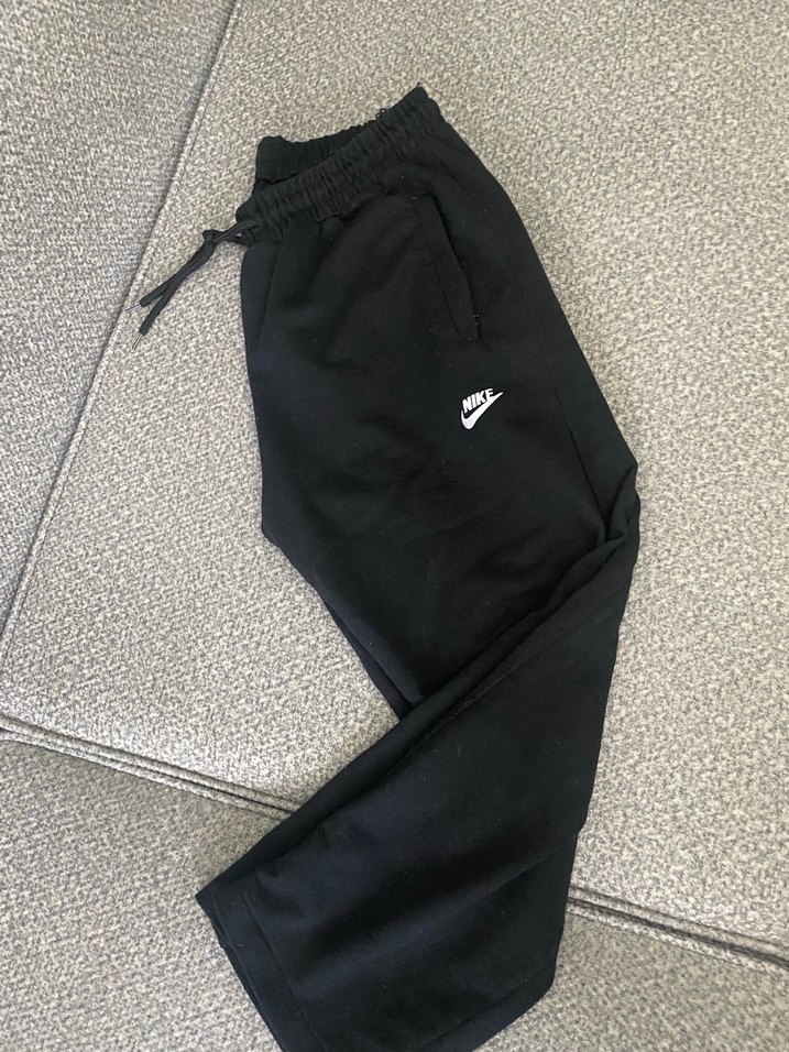 Nike Siyah Rahat Kesim Erkek Eşofman Altı - Görsel 2