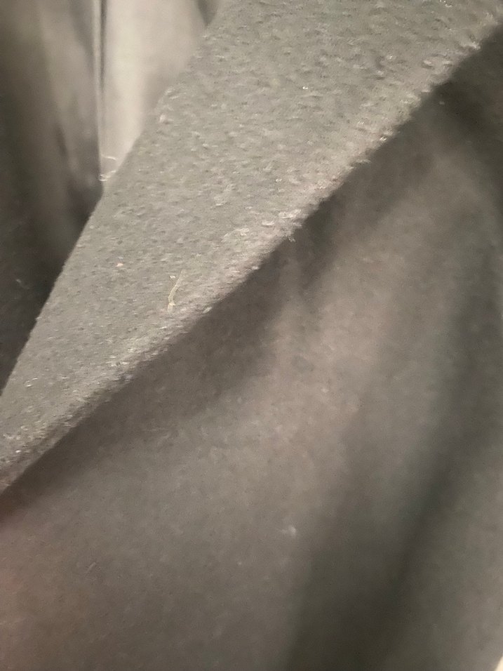 Kemerli Siyah Uzun Kaban Zara değildir .., - Görsel 5