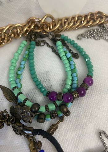 Renkli Boncuklu Bohem Kadın El Zinciri - Görsel 4