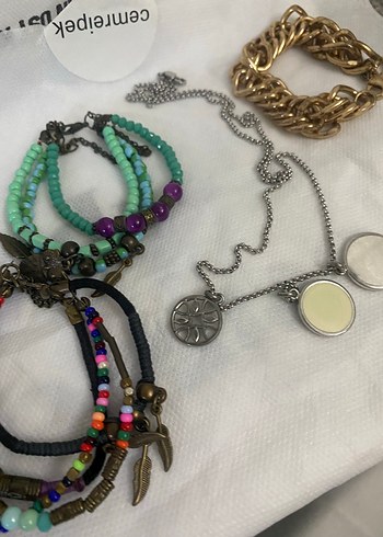 Renkli Boncuklu Bohem Kadın El Zinciri - Görsel 6