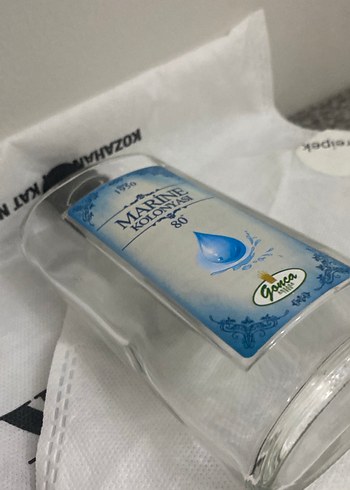 Marine Kolonya  boş şişesi 1930 Model - Görsel 4