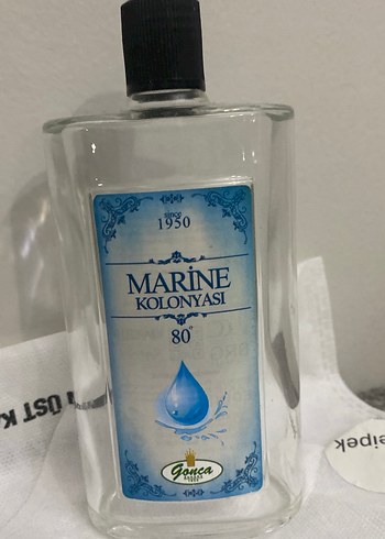 Marine Kolonya  boş şişesi 1930 Model - Görsel 2