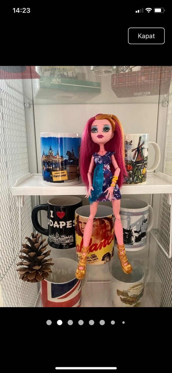 Parlak Çok Renkli Oyuncak Bebek - Görsel 2