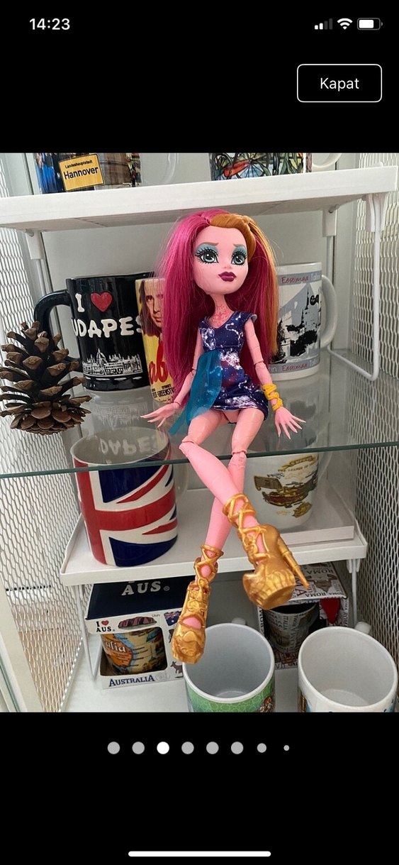 Parlak Çok Renkli Oyuncak Bebek - Görsel 3