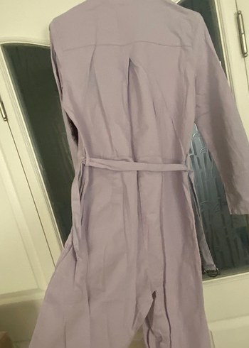 Düğmeli Uzun Kollu Kadın Tulum - Görsel 11