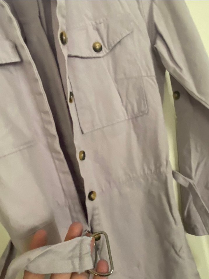 Düğmeli  bayan tulum - Görsel 4