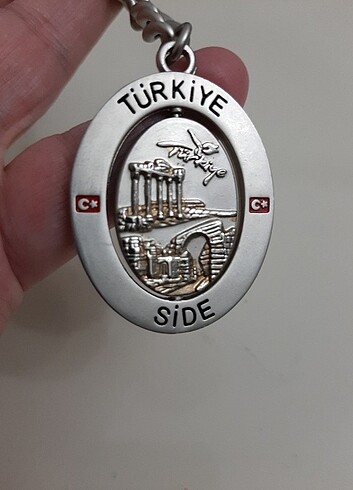 Beden beyaz Renk Anahtarlik