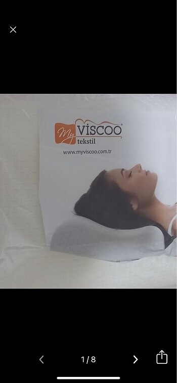 Visco ortopedik yastık yataş değildir