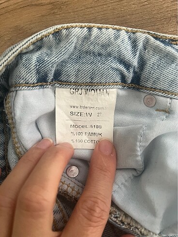 27 Beden mavi Renk Ceycey butikten kot pantolon
