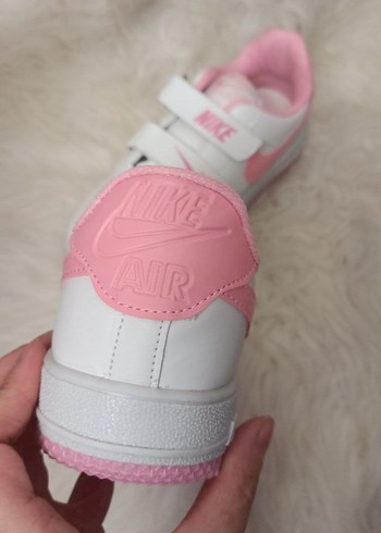 Kız Çocuk Pembe Cırt Cırtlı Spor Ayakkabı - Görsel 4