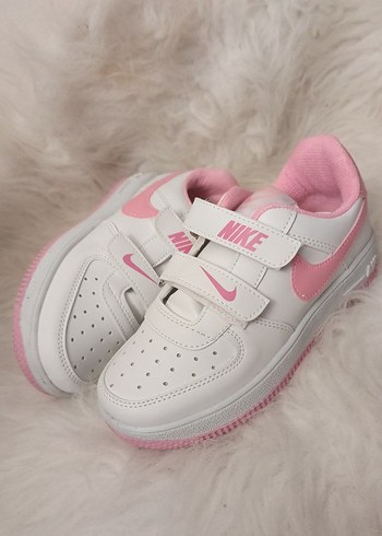 Kız Çocuk Pembe Cırt Cırtlı Spor Ayakkabı - Görsel 5