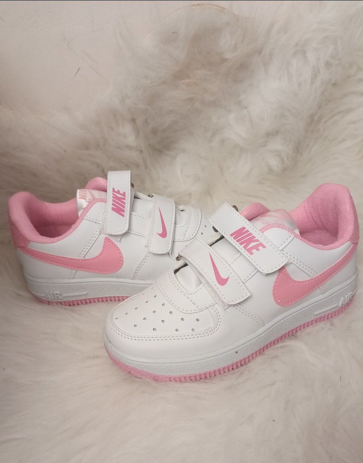 Kız Çocuk Pembe Cırt Cırtlı Spor Ayakkabı - Görsel 3