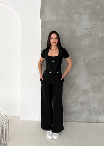 Bordo Kadın Salaş Boyfriend Pantolon - Görsel 3