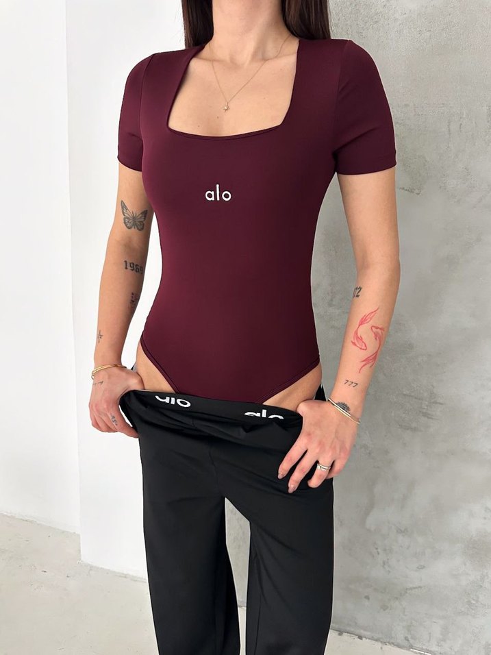 Bordo Kadın Salaş Boyfriend Pantolon - Görsel 2