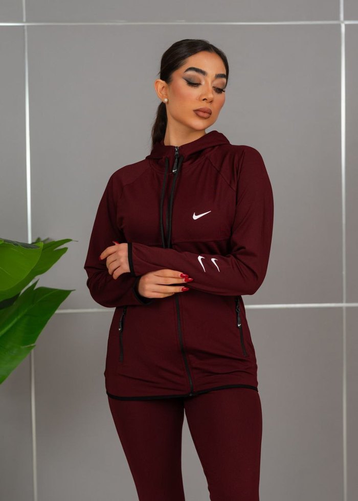 Siyah Fermuarlı Kadın Eşofman Üstü - Görsel 2