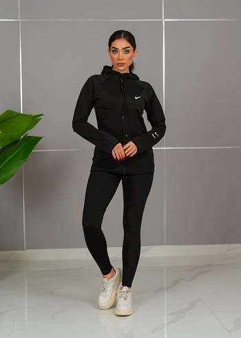 Kadın Gri Fermuarlı Mini Eşofman Üstü - Görsel 7