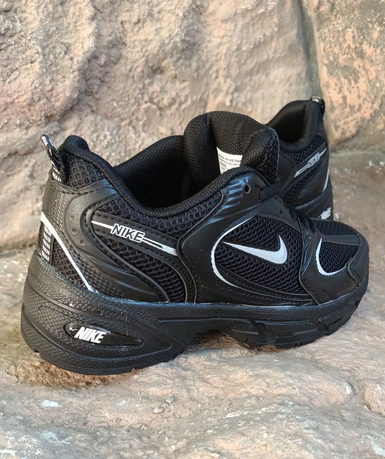 Siyah Nike Air Kadın Spor Ayakkabı - Görsel 4