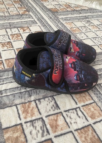 Kayışlı Baskılı Erkek Çocuk Terliği - Görsel 2